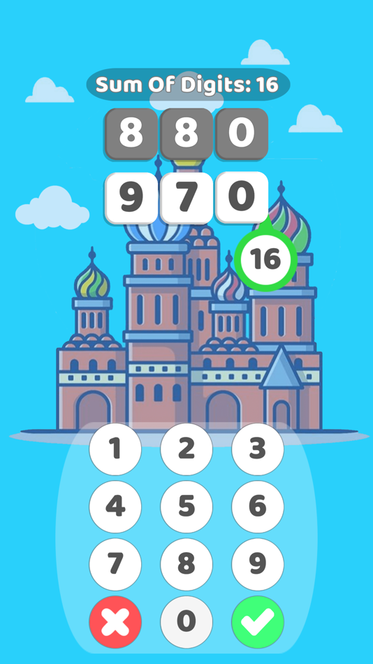 #3. Numble! (iOS) 由: Kubra Gundogan