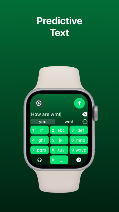 Screenshot #2 pour RetroBoard - T9 Watch Keyboard