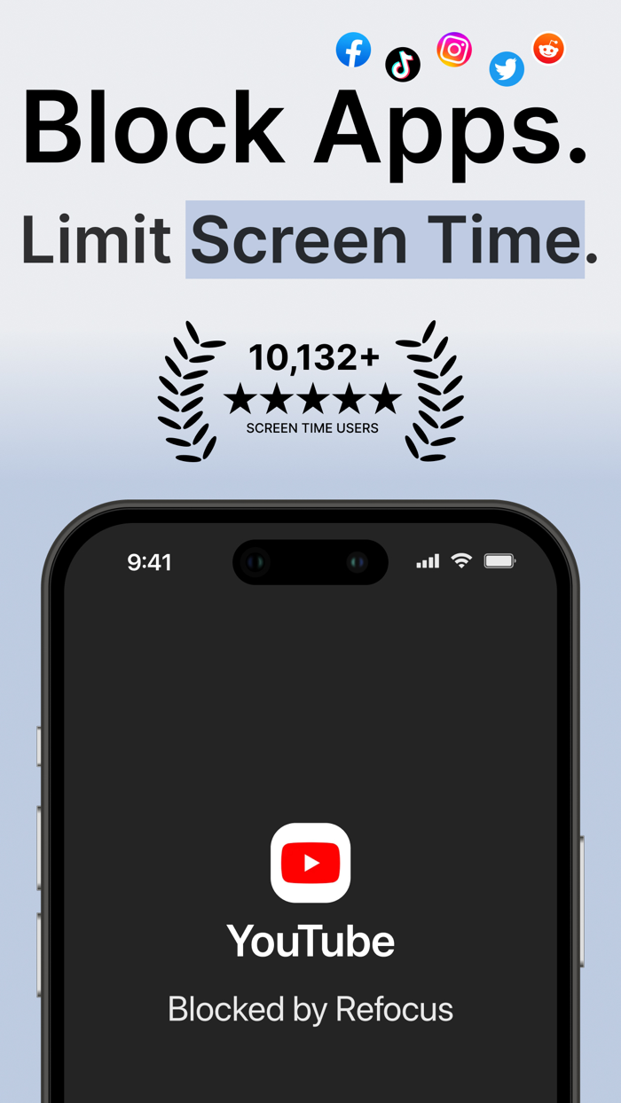Refocus - Screen Time Blocker