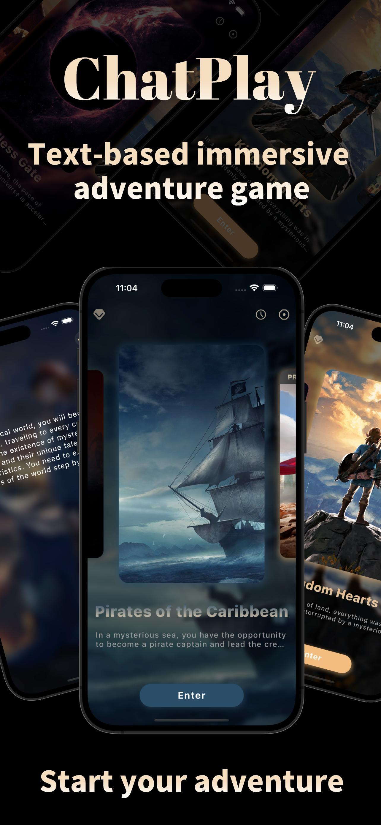 ChatPlay- Text-based RPG Game