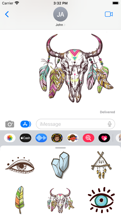 Boho Ornaments Spirit Stickers Screenshot