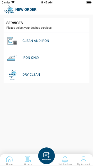LAUNDRYWEB Screenshot