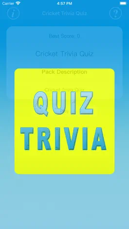 Game screenshot Cricket Quiz Trivia mod apk