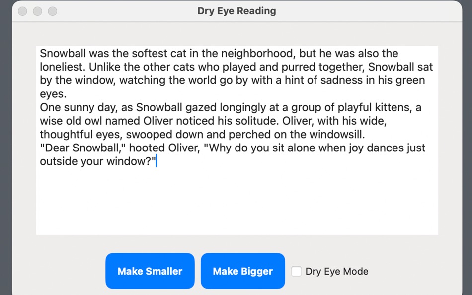 #1. Dry Eye Reading (macOS) Podle: Pieter Yoshua Natanael