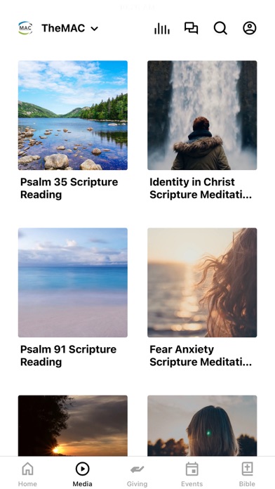 Mansfield Alliance Church Screenshot