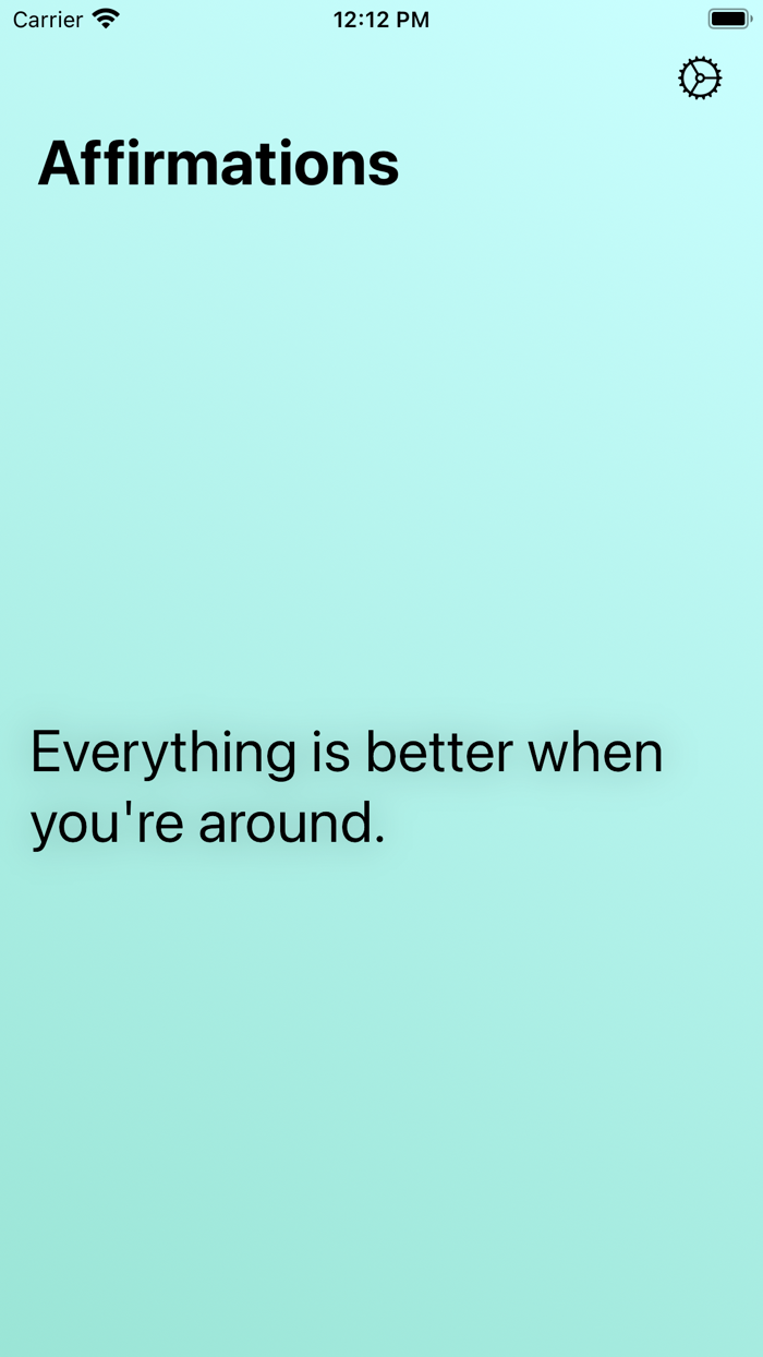 Affirmations - Care Reminders