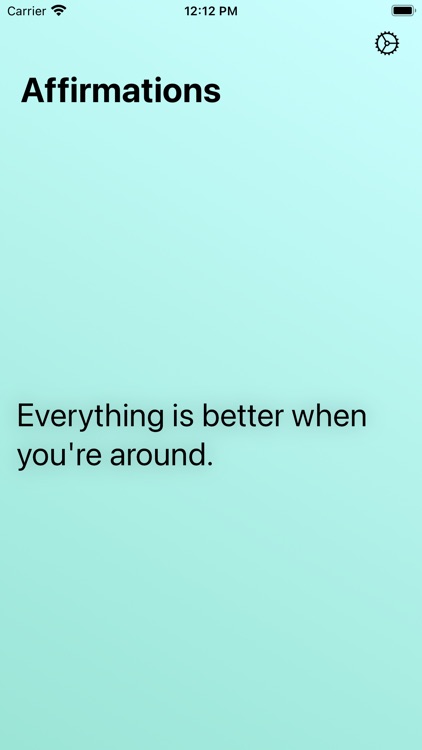 Affirmations - Care Reminders