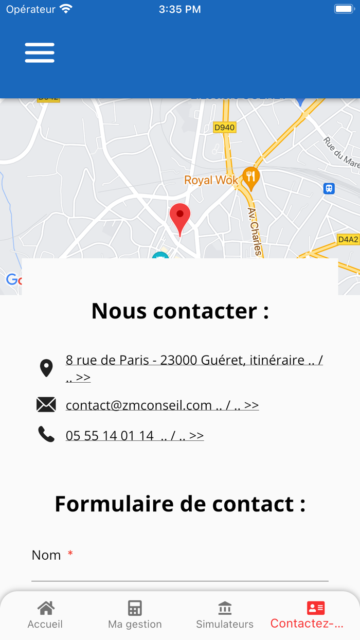 ZandM Conseil Comptable à Guéret
