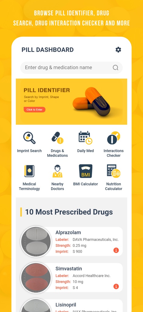 Pill Identifier and Drug Info - Medical App | MWM