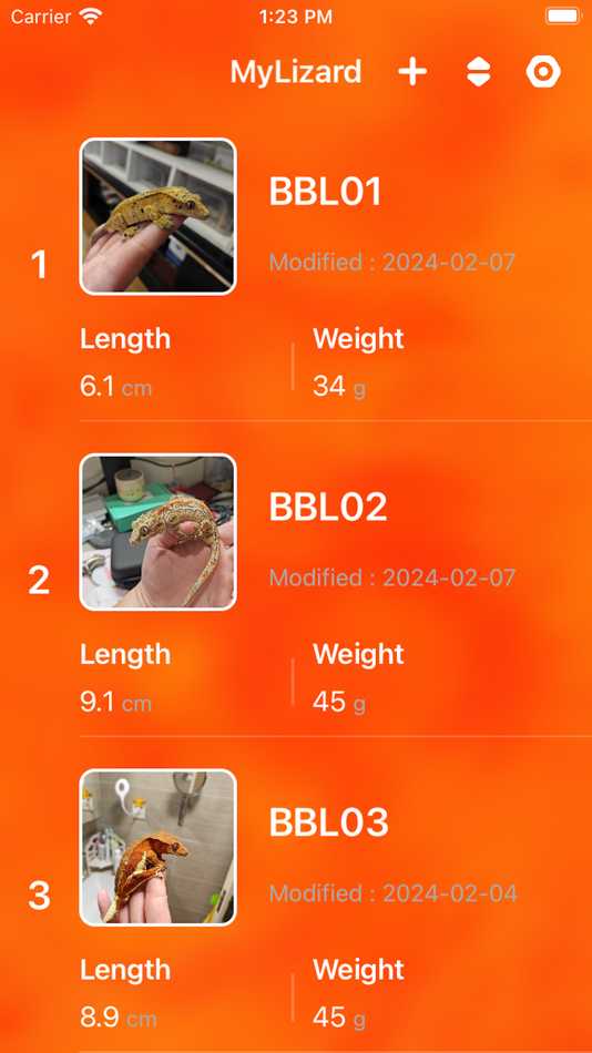 #1. MyLizard-Recording Pet Lizard (iOS) 由: 叶祺 顾