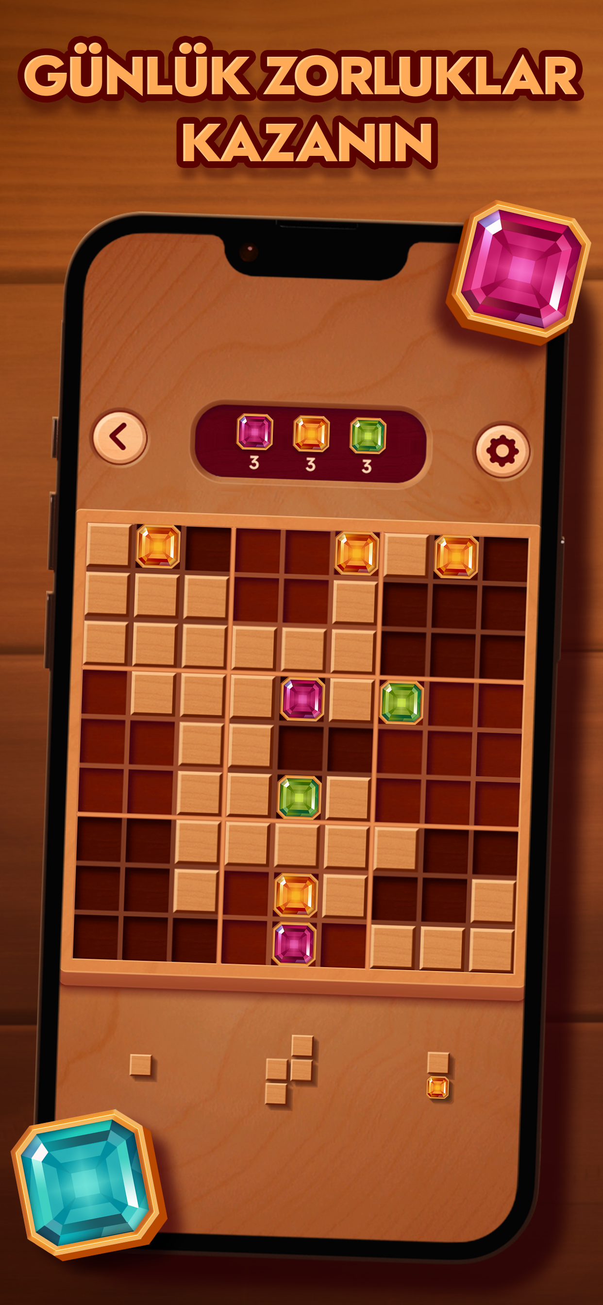 Puzzle Blocks - Wood Game