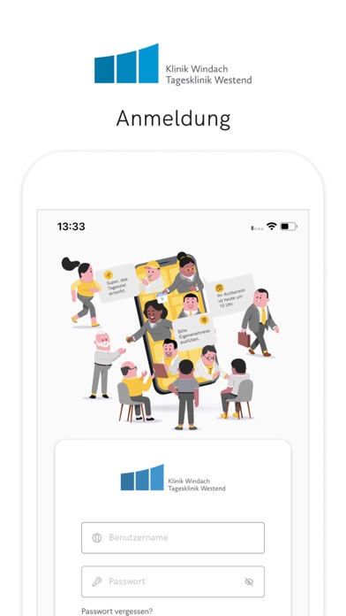 Klinik Windach Patientenapp Screenshot