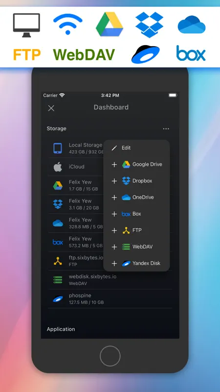 Phone Drive Pro- File Sharing screenshot 1 of 6