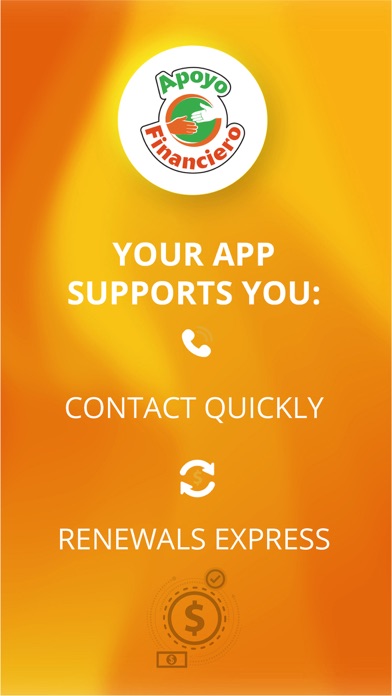 Apoyo Financiero Mobile Screenshot