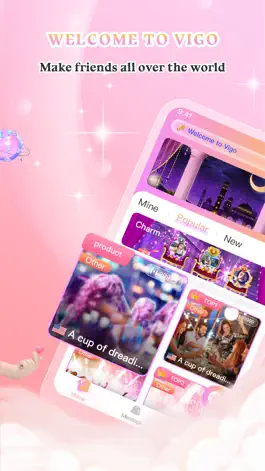 Game screenshot VIGO - Group Voice Chat Room mod apk
