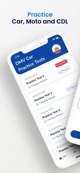 Game screenshot US DMV Driving Permit Test mod apk