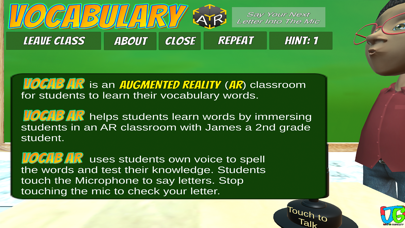 Vocabulary AR Screenshot