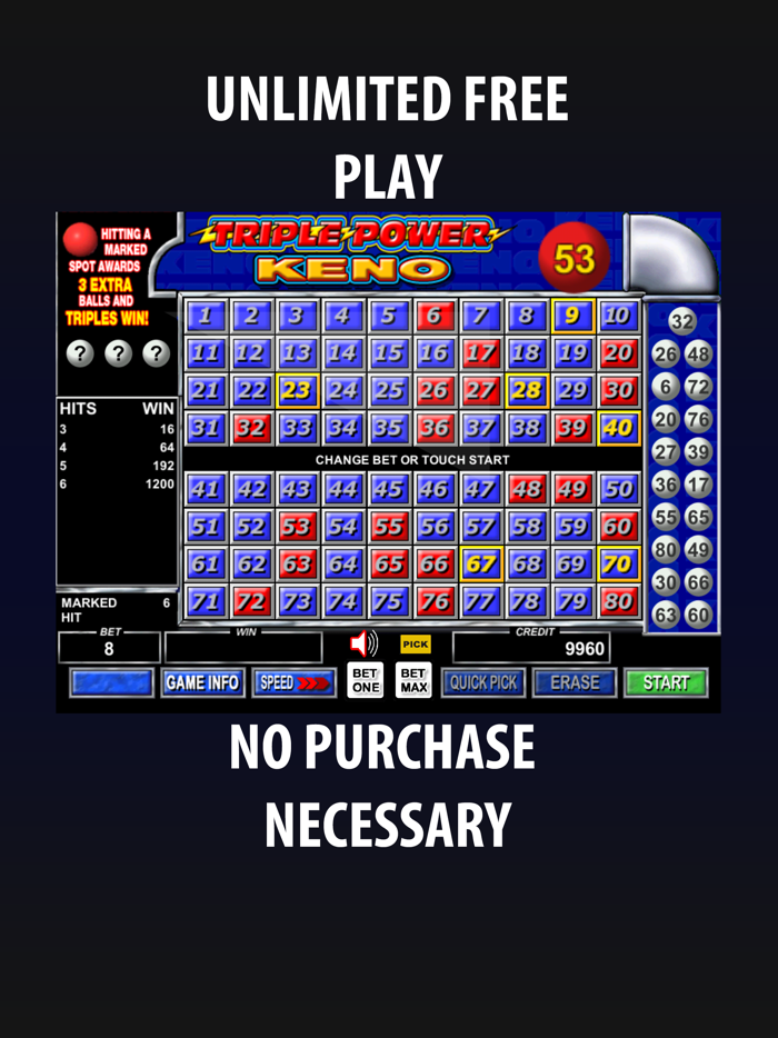 Video Keno Mobile Games