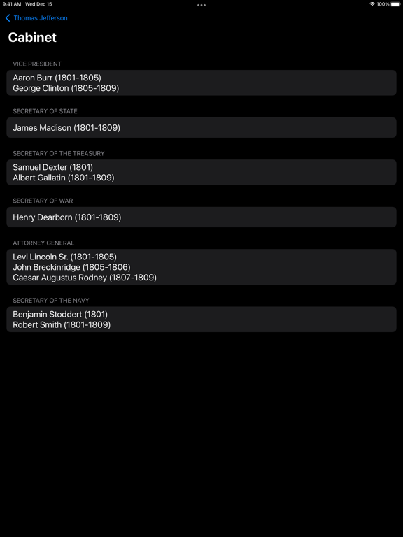 Screenshot #5 pour Presidents of United States