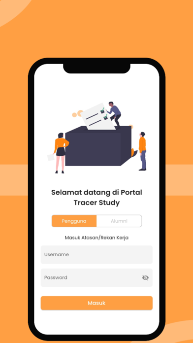 Portal Tracerstudy ULM Screenshot