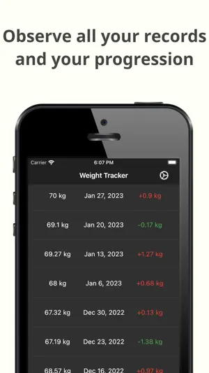 Weight Tracker: Diary & BMI screenshot 4