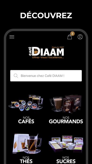 Café DIAAM Screenshot