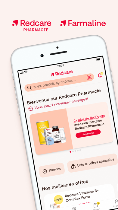 Screenshot #1 pour Farmaline / Redcare Pharmacie