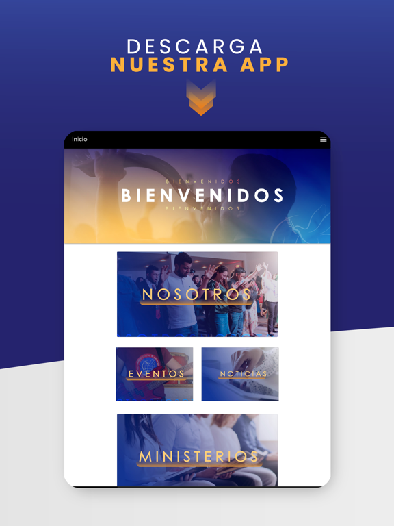 Iglesia El Gran yo Soy iPad screenshot 1 - Lifestyle app