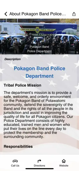 Game screenshot Pokagon Band Police Department apk