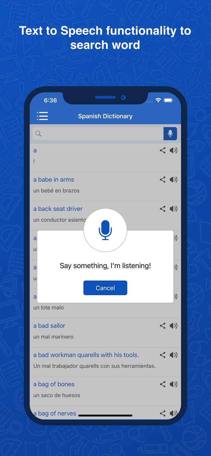 Spanish Dictionary Translator