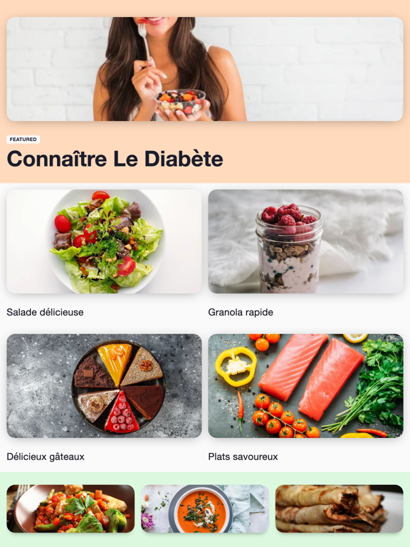 Screenshot #4 pour Diabete recette: Manger sain