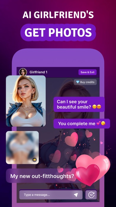 AI Girlfriend Chat AI Roleplay Screenshot