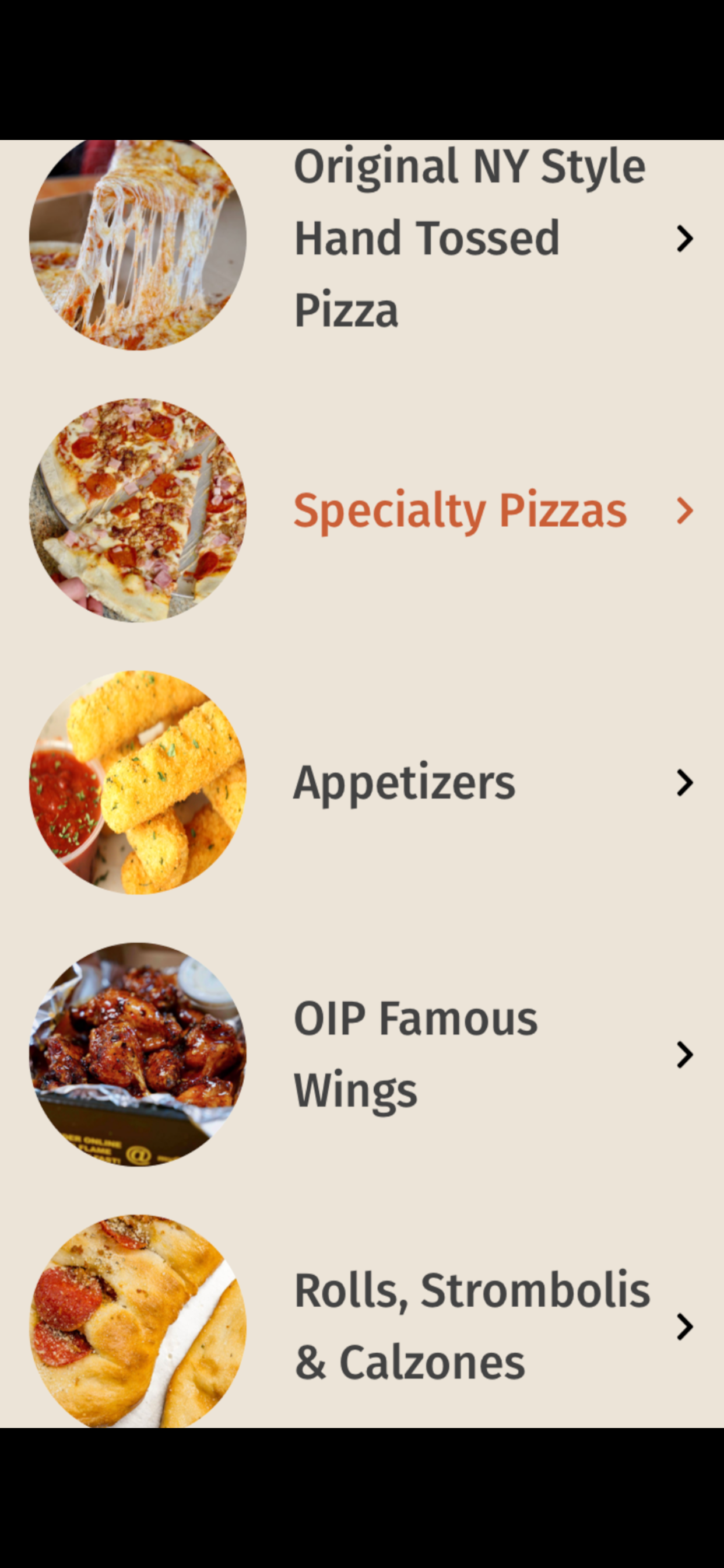 My Original Italian Pizza