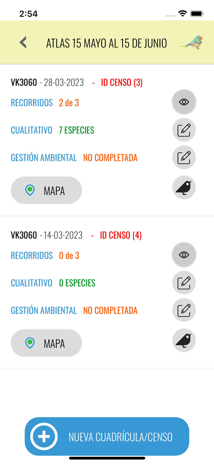 Atlas y Muestreos SEO BirdLife