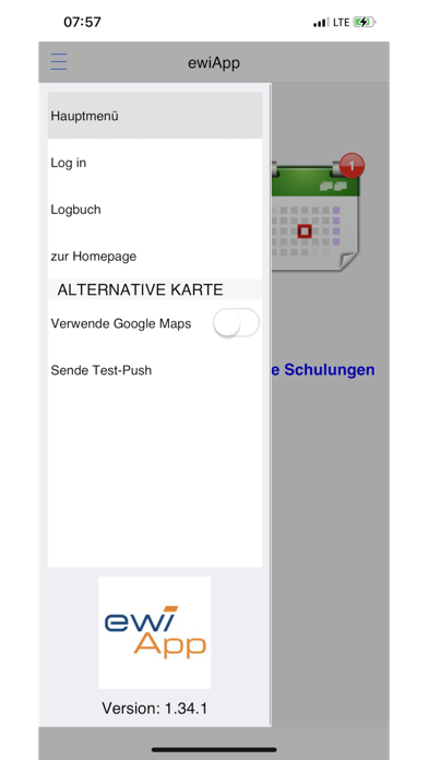 ewiApp Screenshot