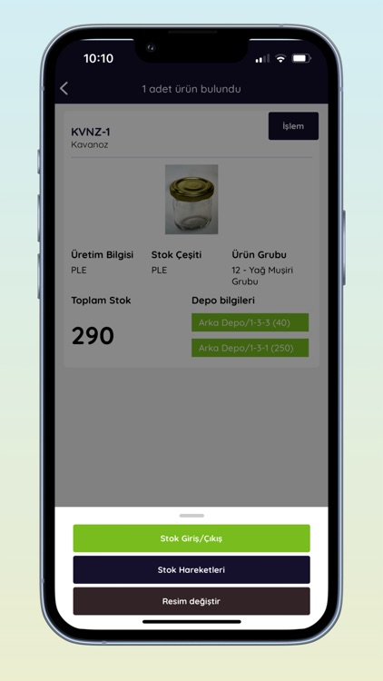 Üretim - Depo Stok Yönetimi screenshot-3