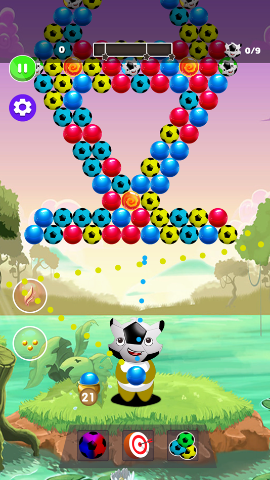 #4. Bubble Shooter Game Legend (iOS) 由: Muhammad Waseem Afzal