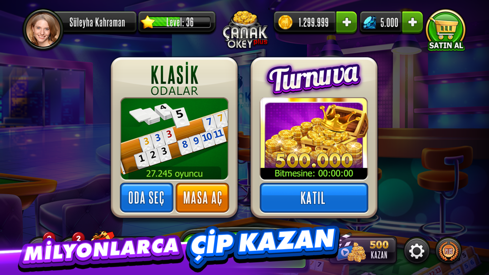 #1. Çanak Okey Plus (iOS) Bởi: Zynga Inc.