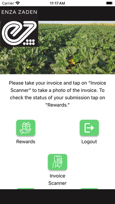 Enza Zaden Rewards Screenshot