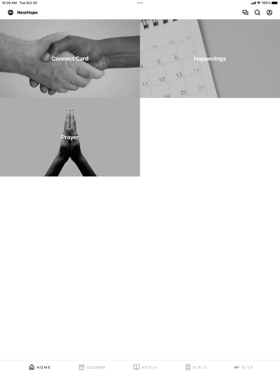 New Hope Hermitage iPad screenshot 1 - Education app