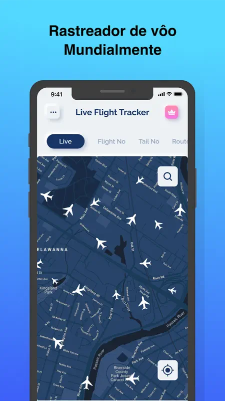 Live Flights Tracker screenshot 1 of 6