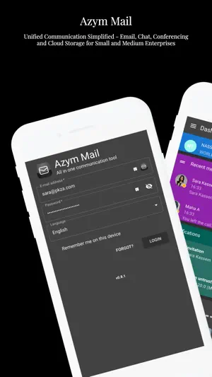Azym Mail screenshot 1