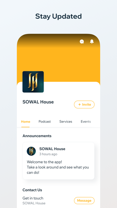 SOWAL House Screenshot