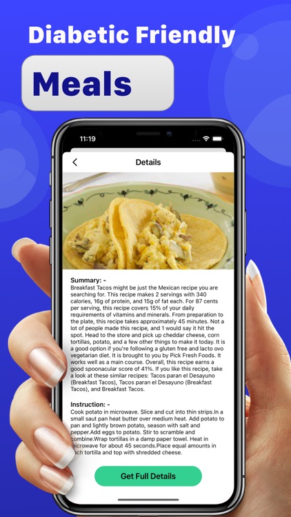 Diabetic carb counter screenshot-3