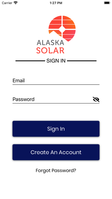 Alaska Solar Screenshot