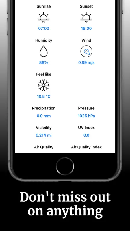 iWeather - Forecast App screenshot 5 of 6