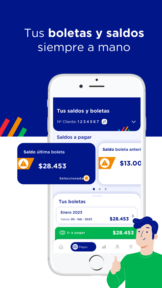 #2. CGE 1Click (iOS) 由: Compania General de Electricidad S.A