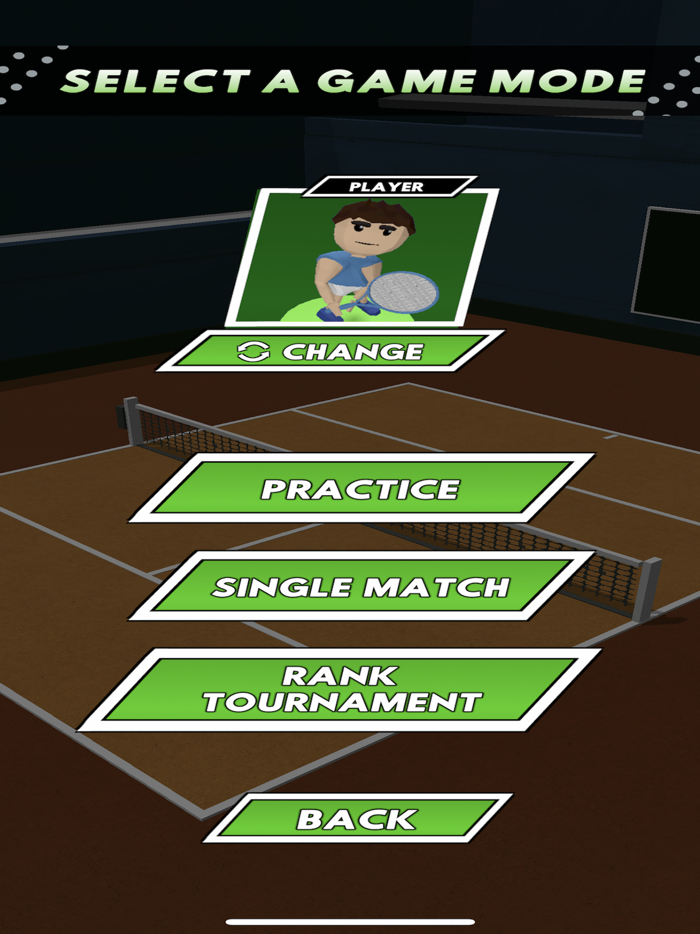Competitive Tennis Challenge