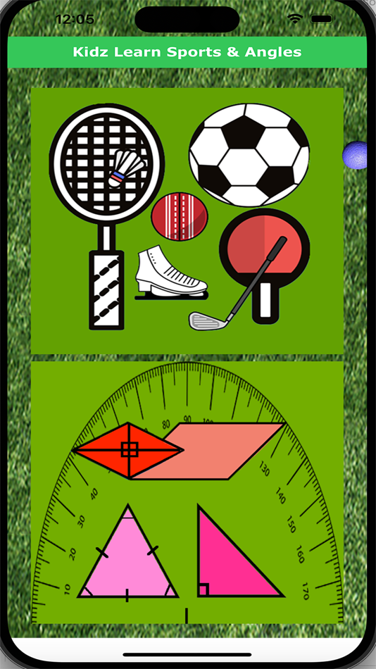 #1. Kidz Learn Sports and Angles (macOS) 由: Gomathy Shankaran