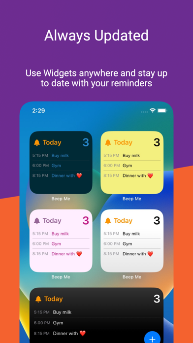 Reminder - Beep Me Pro Screenshot